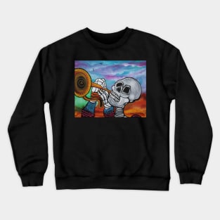 Skeleton Serenade Crewneck Sweatshirt